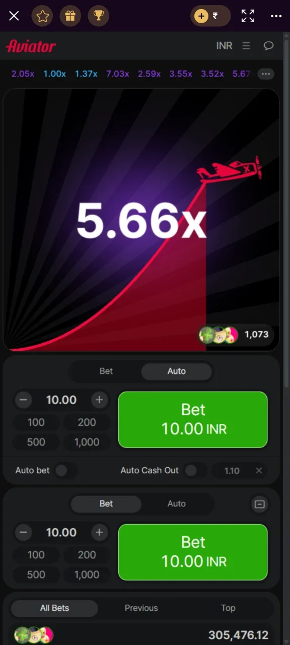Take advantage of the autobet feature in Aviator to streamline your gaming at Batery.