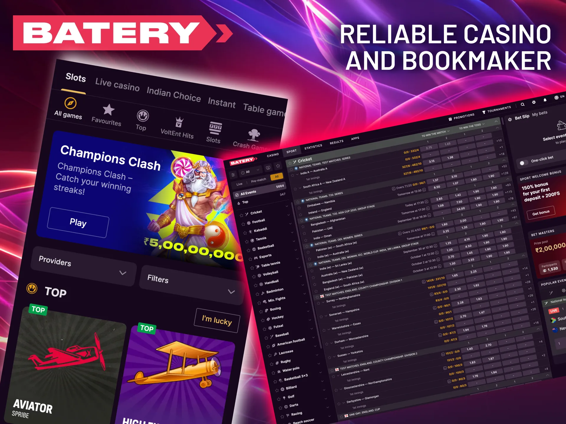 Batery is a dependable platform known for its high-level encryption and positive user feedback.