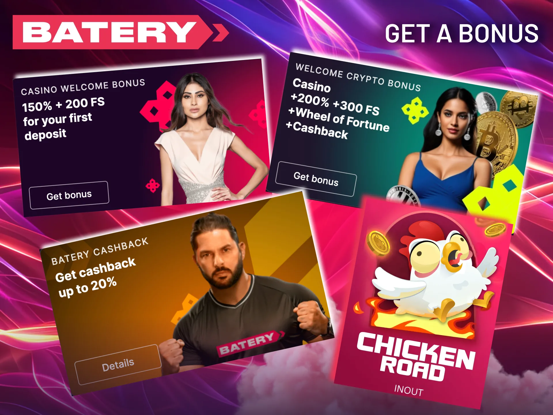 Boost your Chicken Road experience at Batery with our generous welcome rewards and daily spins.