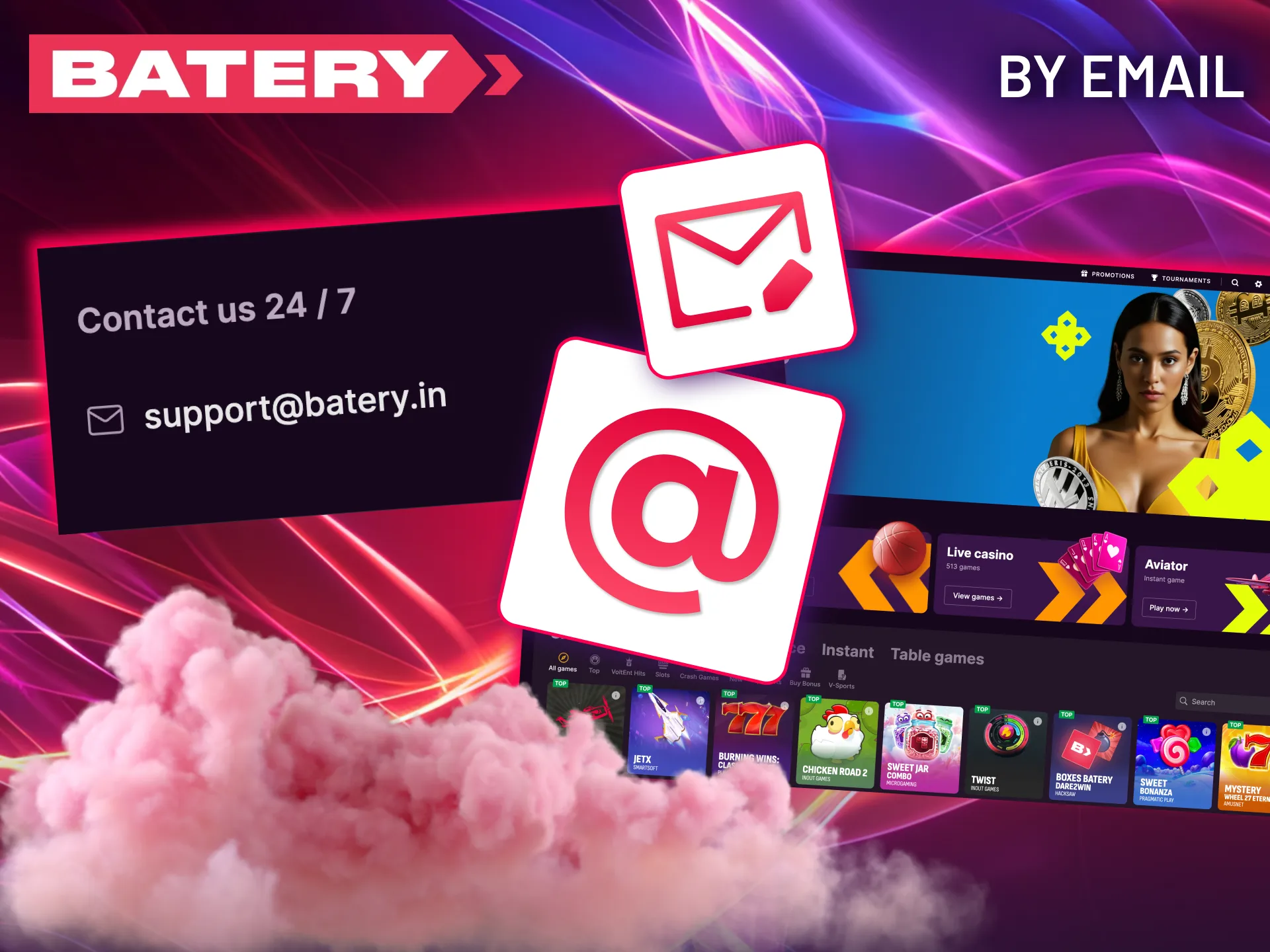 When emailing Batery support, keep your request clear and polite, and don't forget to attach screenshots if they help explain the situation.
