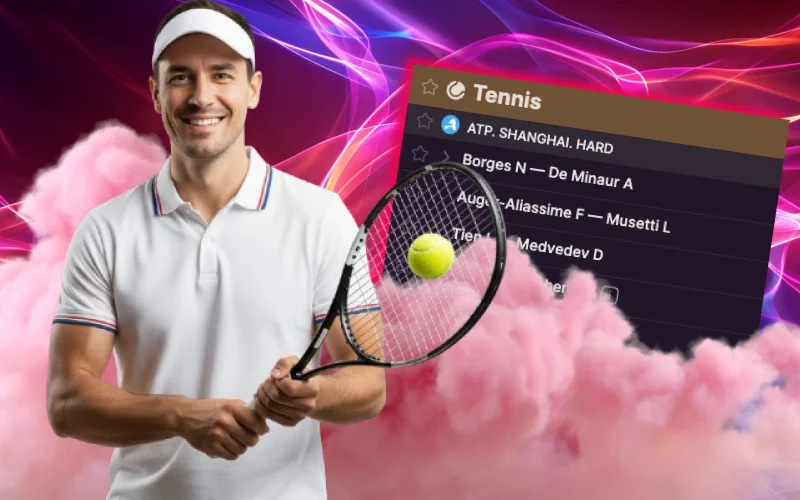Explore a comprehensive range of tennis betting markets at the Batery bookmaker.