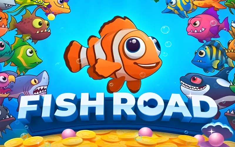 Embark on an underwater journey in Batery Fish Road and gather prizes as you navigate the deep.