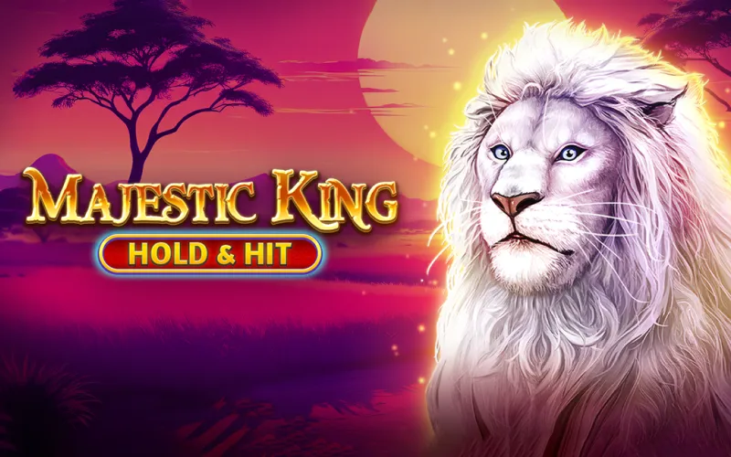 Take command of the savannah in Batery Majestic King and aim for royal-sized payouts.