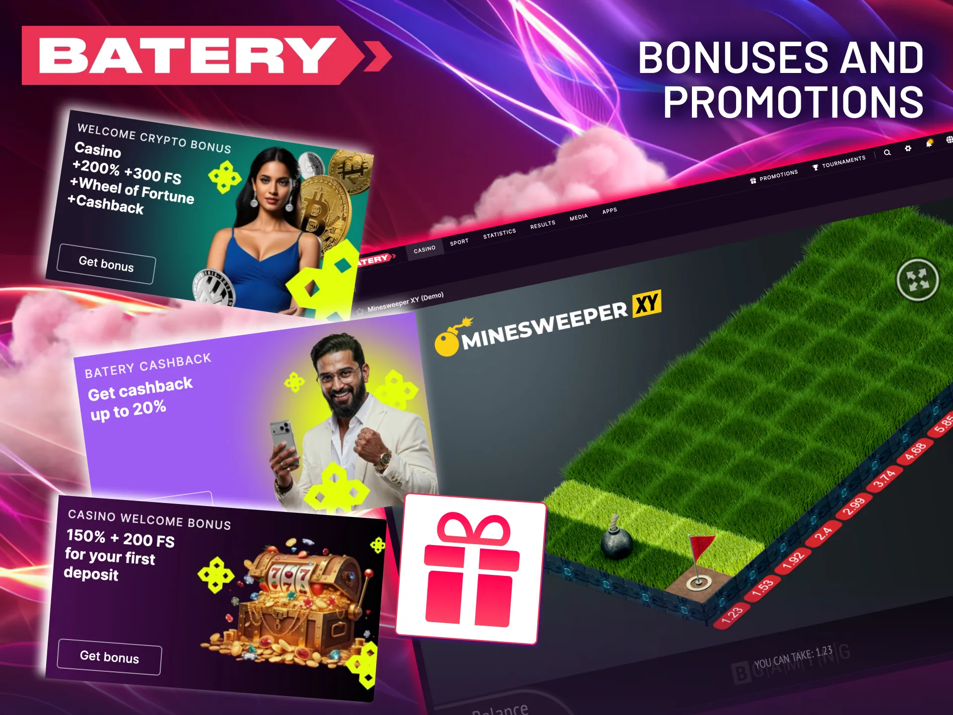 Maximize your Batery Mines experience with special rewards tailored for Indian players.