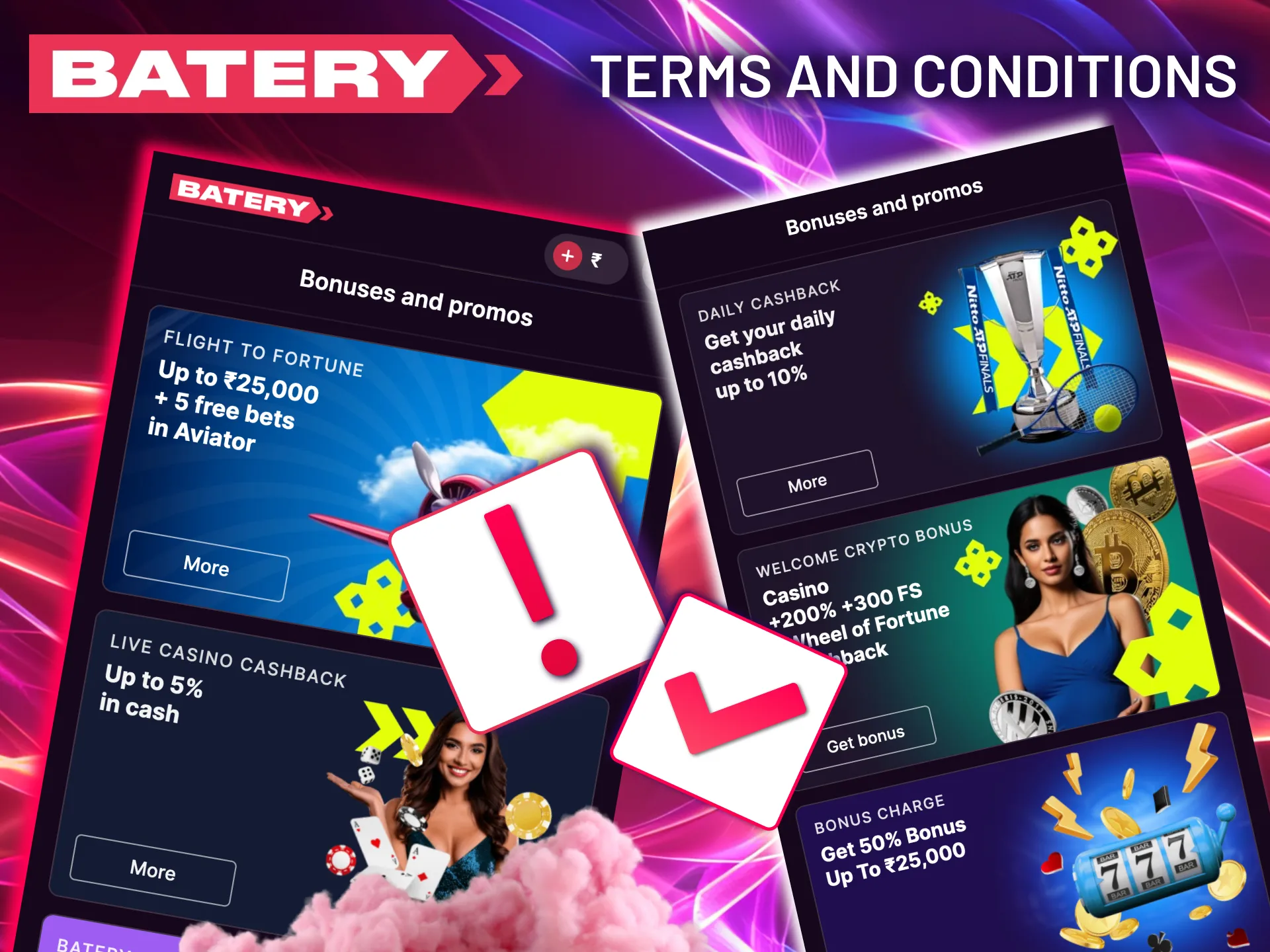 Key Batery guidelines for maintaining your promotional rewards.