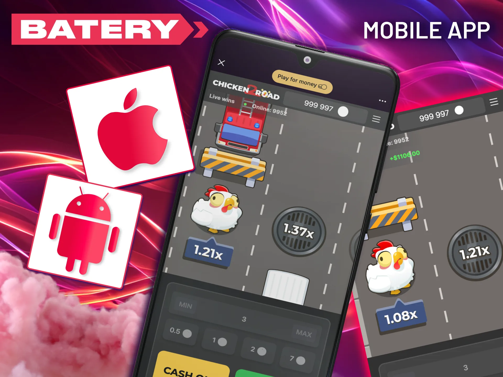 Enjoy a seamless, high-performance mobile experience with Chicken Road 2.0 on Batery.