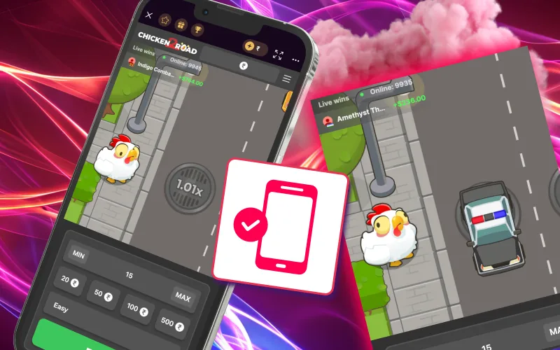 The Batery platform is fully optimized for mobile, providing intuitive controls and a lag-free experience for Chicken Road 2.0.