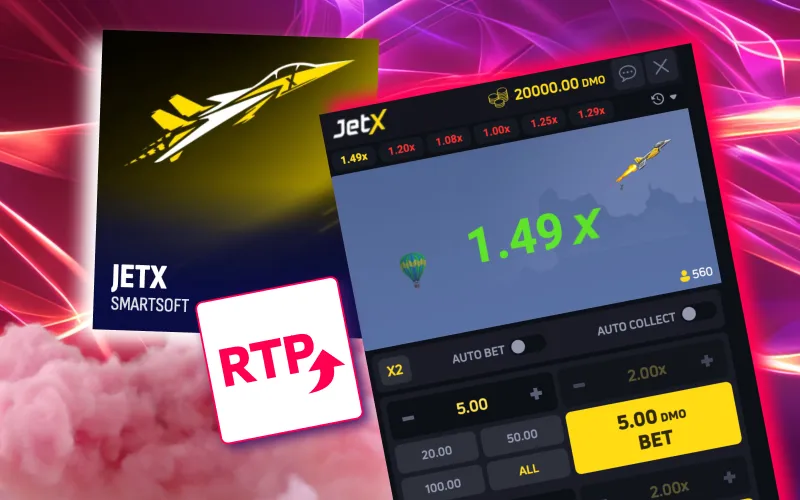 Batery guarantees a fair gaming environment for JetX with a 97% RTP and independent audits.