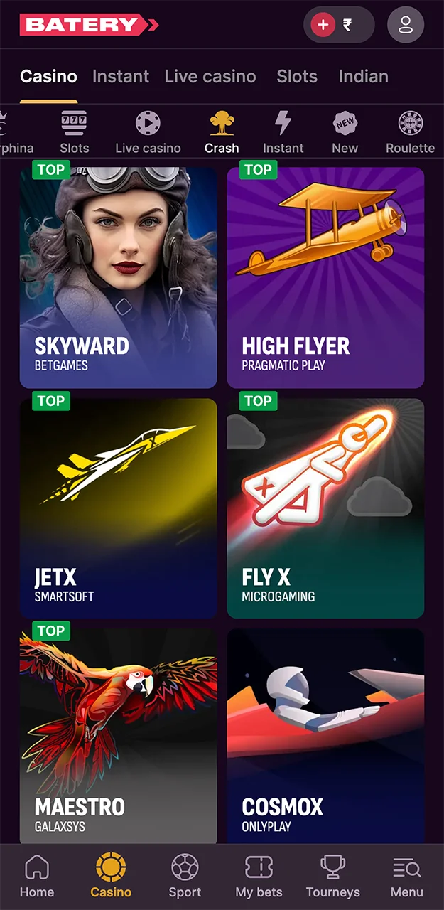 Use the site's quick search tool to find and launch JetX instantly.