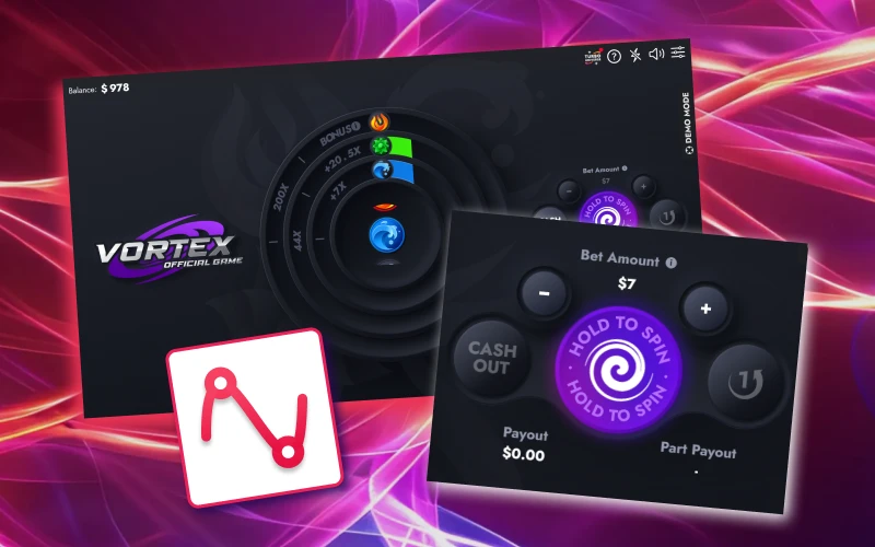 Batery offers highly adaptable betting limits for Vortex.